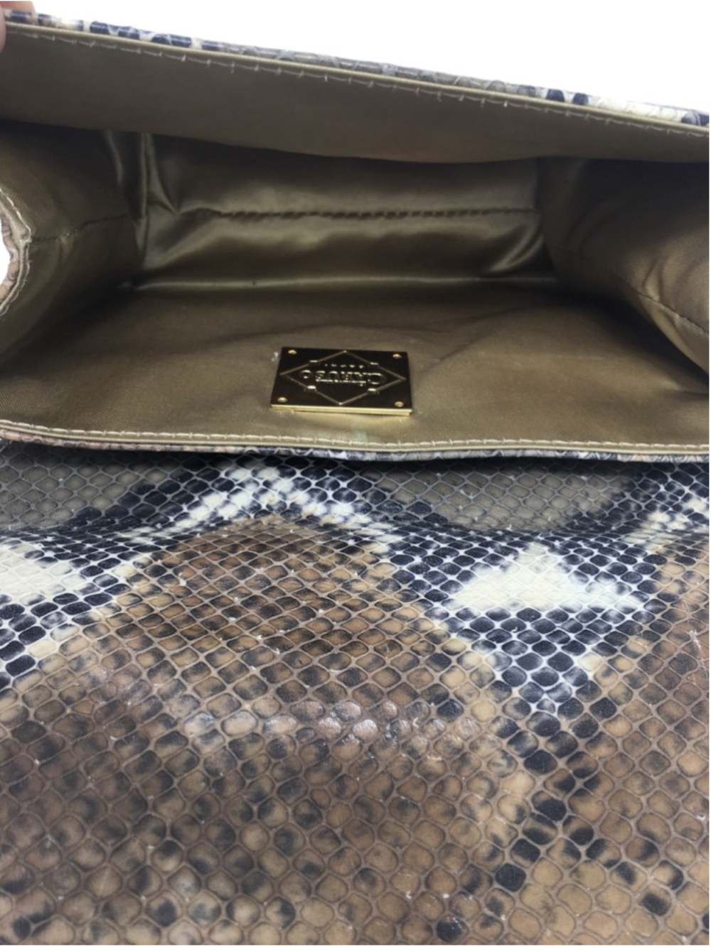 python snakeskin handbag - Picture 10 of 12